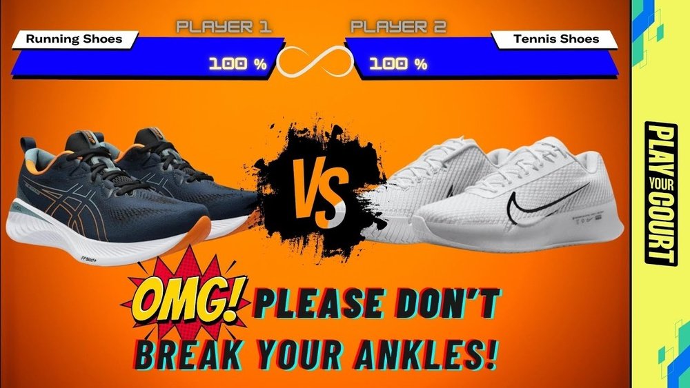 Tennis Shoes Vs Running Shoes